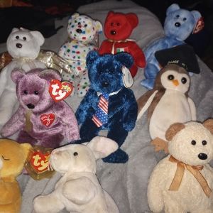 Beanie Babies are a line of stuffed toys created by American businessman.